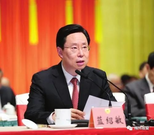 貴州省委副書記藍(lán)紹敏(梅州人)蕞新消息